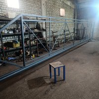 Промышленные откатные ворота