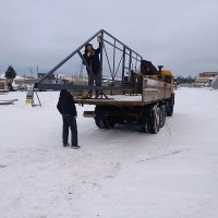 Промышленные откатные ворота