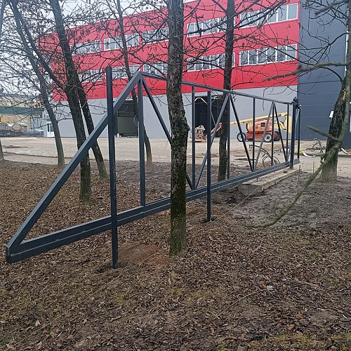 Откатные ворота 8м
