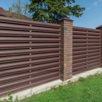 Забор из металлоштакетника 1,7м