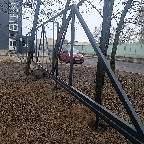 Откатные ворота 8м