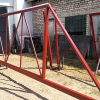 Каркас откатных ворот