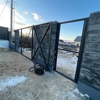 Каркас откатных ворот