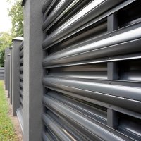 Забор из металлоштакетника 1,7м