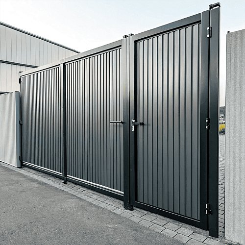 Каркас распашных ворот 5м