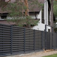 Забор из металлоштакетника 1,7м