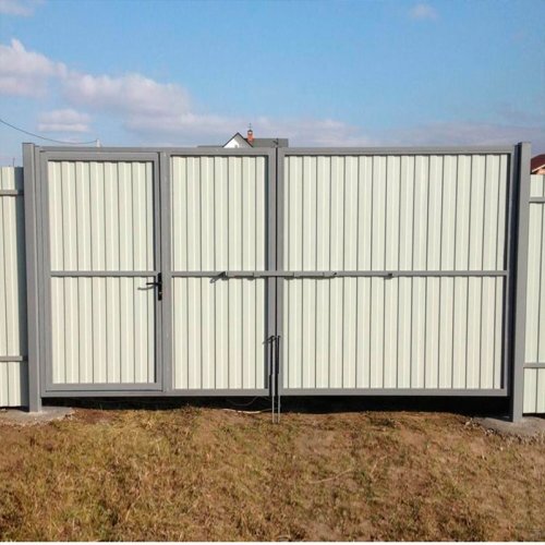 Каркас распашных ворот 5м