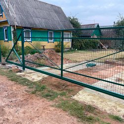 Откатные ворота 7м