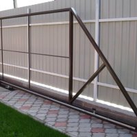 Каркас откатных ворот