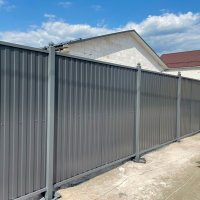 Забор из профлиста 2м