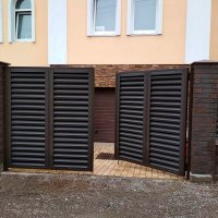 Каркас распашных ворот 5м